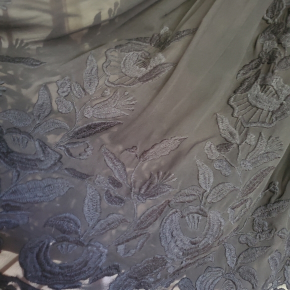 Calypso long sleeve Boho dress, size M - Picture 4 of 7